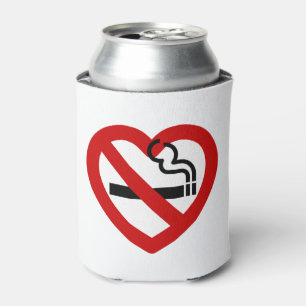 Rafraîchisseur Pour Canette No Love For Smoking Sign