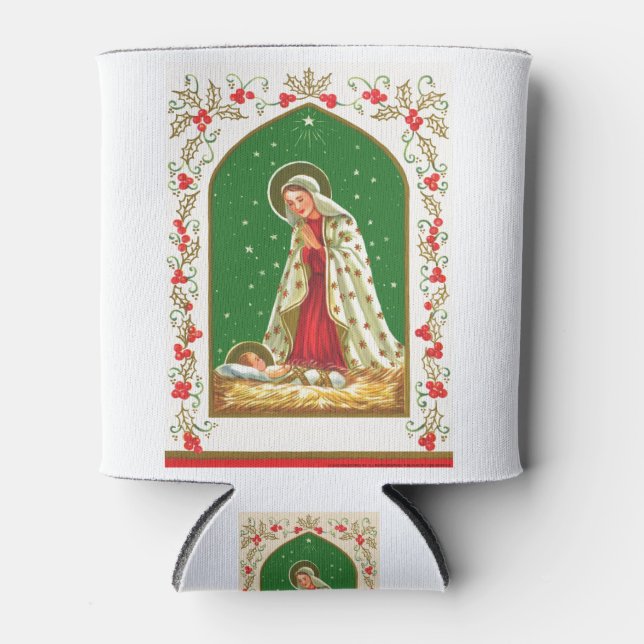 Rafraîchisseur Pour Canette NOB165 Marie et bébé Jésus.tif (Devant)