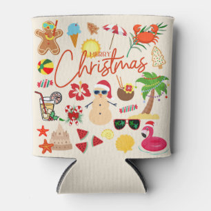 Rafraîchisseur Pour Canette Noël tropical