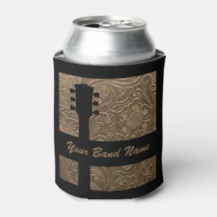 Rafraîchisseur Pour Canette Nom personnalisé Band Merch Rock Guitare Country M