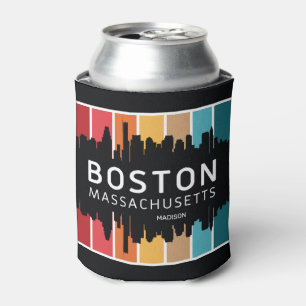 Rafraîchisseur Pour Canette Nom personnalisé Boston Massachusetts