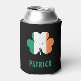 Rafraîchisseur Pour Canette Nom personnalisé Celtic Irlande Shamrock Drapeau i