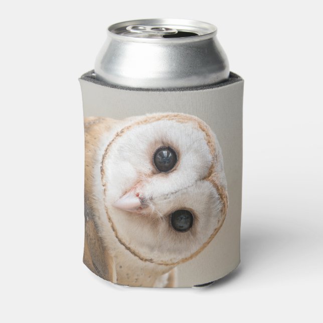 Rafraîchisseur Pour Canette Nom personnalisé Cute Barn Owl (Can Dos)