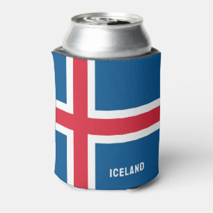 Rafraîchisseur Pour Canette Nom personnalisé Indicateur Islande