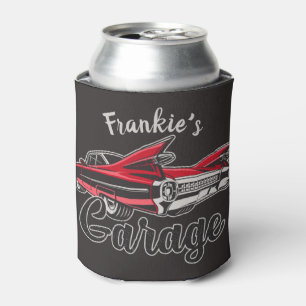 Rafraîchisseur Pour Canette NOM Rétro Red Caddy Vintage Classic Car Garage