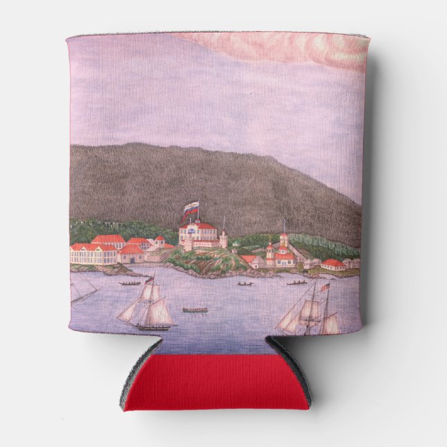 Rafraîchisseur Pour Canette Nouveau Archange, Russie (Sitka) Peinture (Devant)