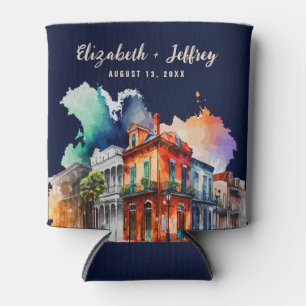 Rafraîchisseur Pour Canette Nouvelle-Orléans Nola Louisiana - Mariage d'aquare