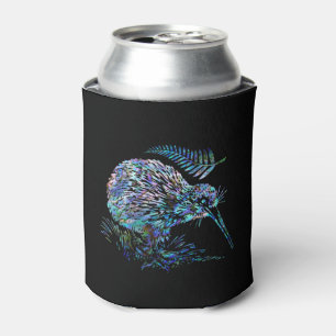 RAFRAÎCHISSEUR  POUR CANETTE NOUVELLE-ZÉLANDE KIWI FERN PAUA CAN COOLER