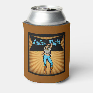 Rafraîchisseur Pour Canette Nuit des dames de cowgirl
