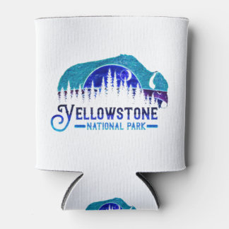 Rafraîchisseur Pour Canette Nuit Yellowstone