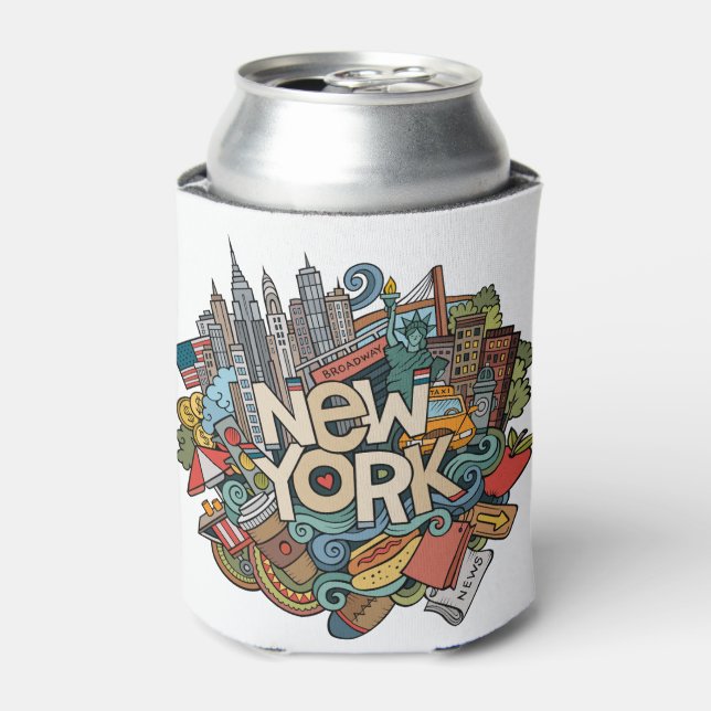 Rafraîchisseur Pour Canette NYC Skyline (Can devant)