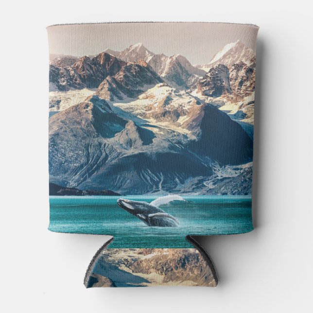 Rafraîchisseur Pour Canette Observation des baleines de l'Alaska : excursion e (Devant)