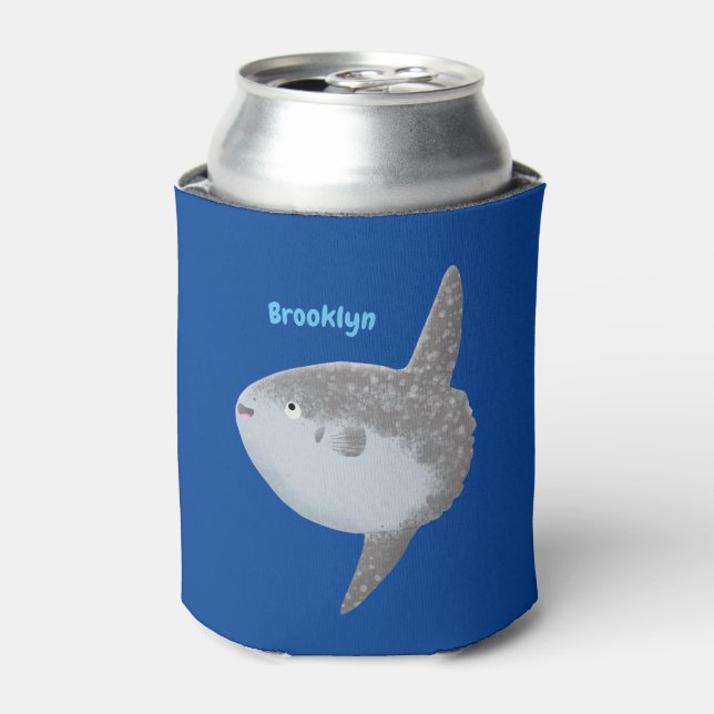 Rafraîchisseur Pour Canette Oiseau de mer mola mola mignonne caricature (Can devant)