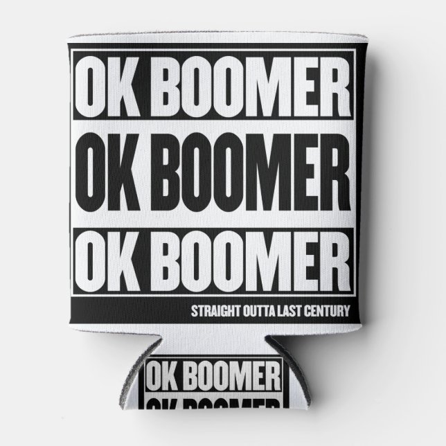 Rafraîchisseur Pour Canette OK Boomer (Devant)