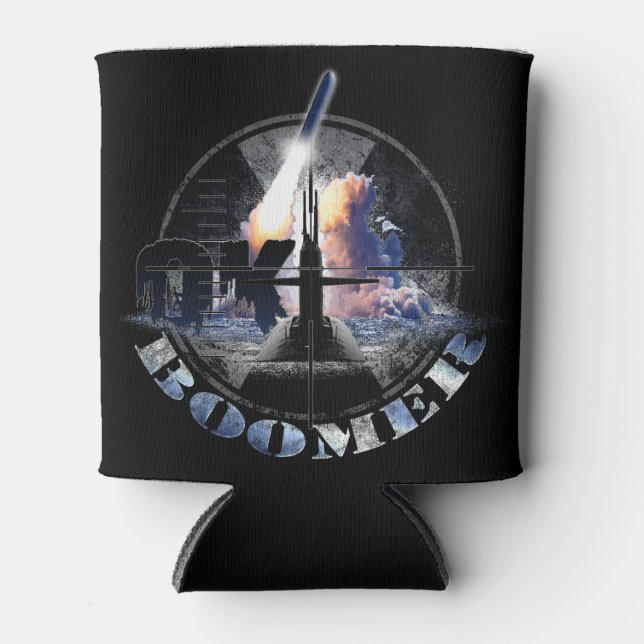 Rafraîchisseur Pour Canette OK BOOMER US Navy Nuclear Sub-Force (Devant)