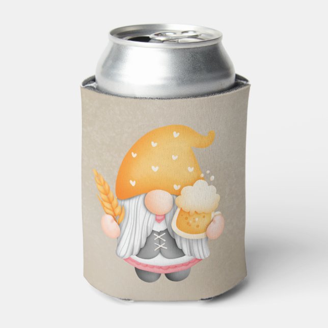 Rafraîchisseur Pour Canette Oktoberfest Gnome Can Cooler (Can devant)