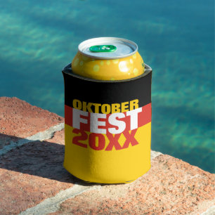 Rafraîchisseur Pour Canette Oktoberfest Octoberfest drapeau allemand