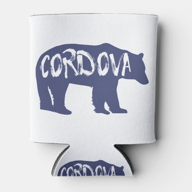 Rafraîchisseur Pour Canette Ours de l'Alaska de Cordova (Devant)