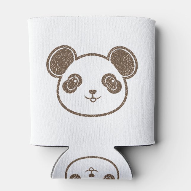 Rafraîchisseur Pour Canette Ours de panda en détresse (Dos)