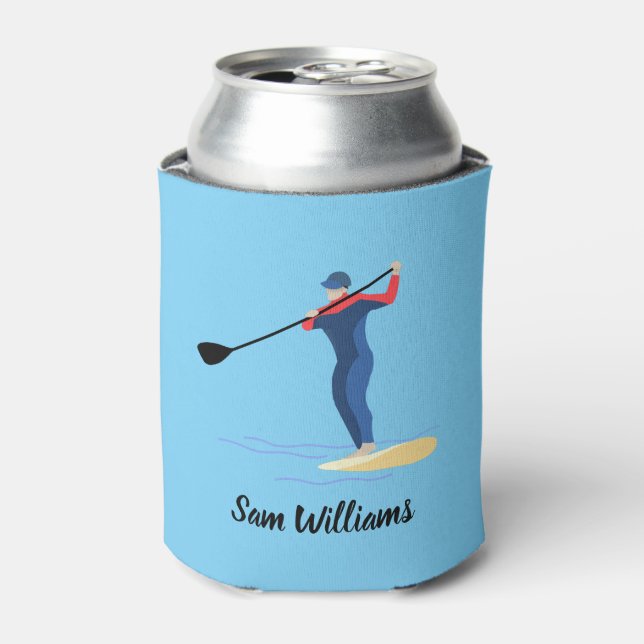 Rafraîchisseur Pour Canette Paddleboarding en stand-up (Can devant)