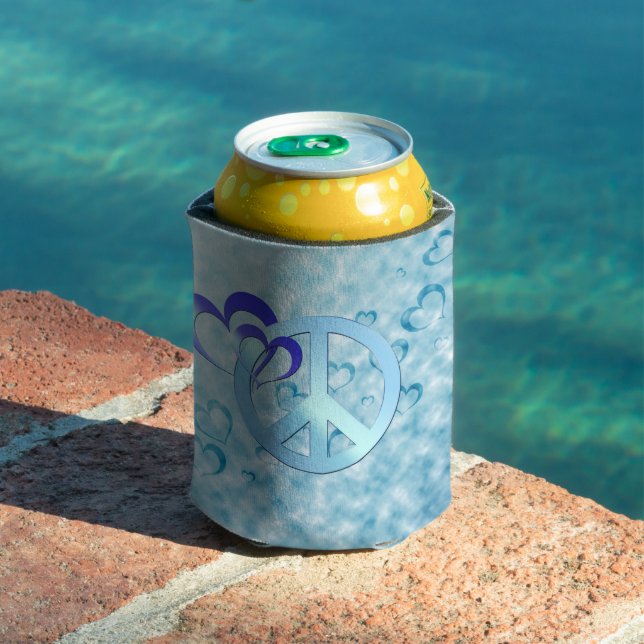 Rafraîchisseur Pour Canette Paix Bleue (Piscine in situ)