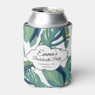 Rafraîchisseur Pour Canette Palmier à feuilles tropicales Vert mignonne