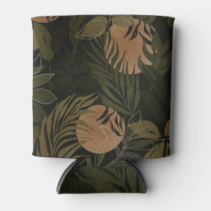 Rafraîchisseur Pour Canette Palmier de Lune Tropicale : Motif de nuit