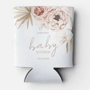 Rafraîchisseur Pour Canette Pampas Grass Boho Baby shower bohème