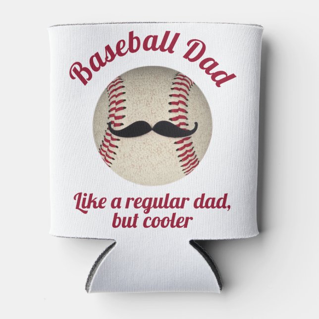 Rafraîchisseur Pour Canette Papa de baseball (Devant)