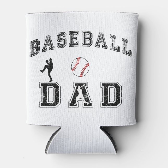 Rafraîchisseur Pour Canette Papa de baseball (Devant)