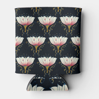 Rafraîchisseur Pour Canette Papier peint Lotus, style rose chinois