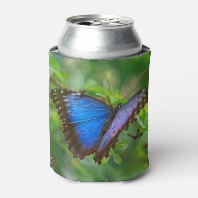 Rafraîchisseur Pour Canette Papillon bleu (Can devant)