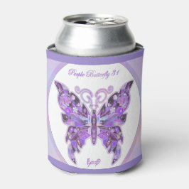 Rafraîchisseur Pour Canette Papillon pourpre 31
