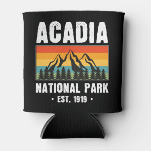 Rafraîchisseur Pour Canette Parc national Acadia, Maine Retro Vintage