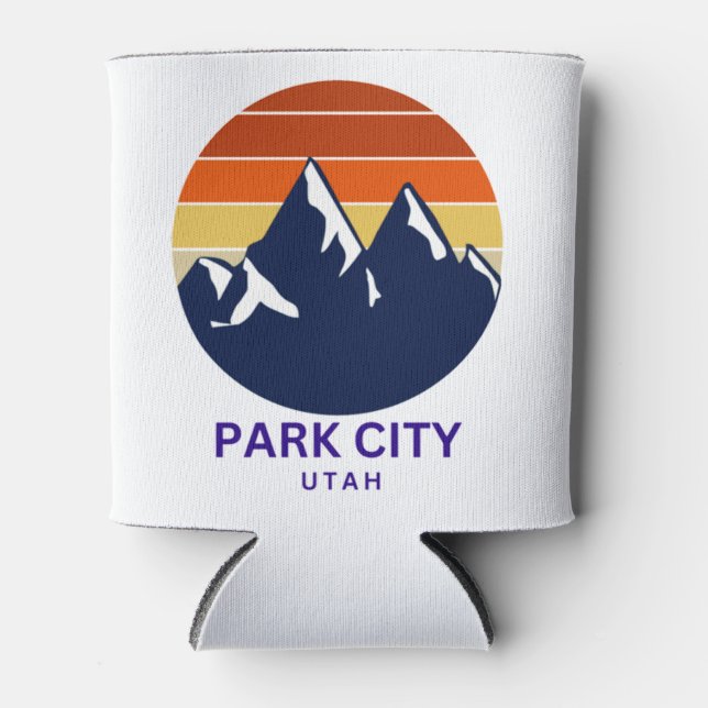 Rafraîchisseur Pour Canette Park City, Utah (Devant)