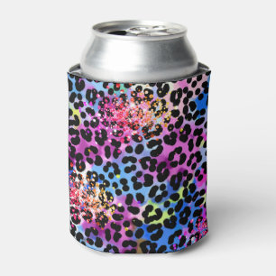 Rafraîchisseur Pour Canette *~* Parties scintillant LÈVRES chic Animal Leopar