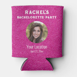 Rafraîchisseur Pour Canette Parties scintillant rose Bacherolette Party Favori