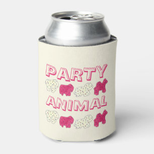 Rafraîchisseur Pour Canette PARTY ANIMAL Crackers Cookies Circus Zoo Anniversa