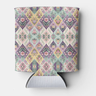 Rafraîchisseur Pour Canette Pastel coloré Jacquard Pâques/Printemps