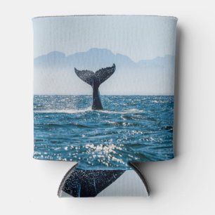 Rafraîchisseur Pour Canette Paysage marin de la baleine : Eau Dramatique.
