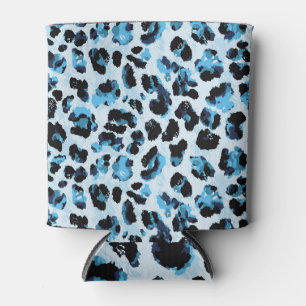 Rafraîchisseur Pour Canette Peau de Cheetah léopard : Aquarelle teinture Vinta