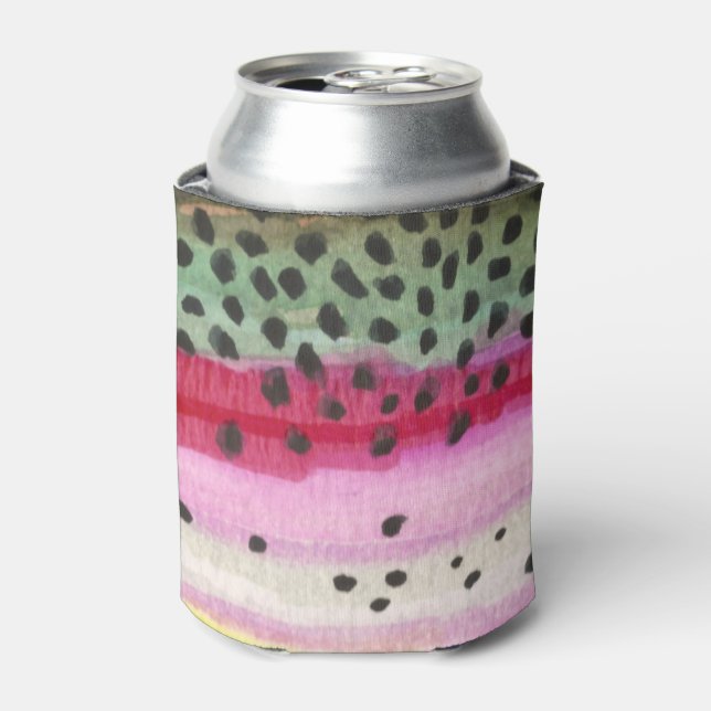 Rafraîchisseur Pour Canette Pêche à la truite arc-en-ciel (Can devant)