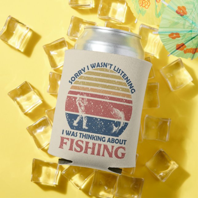 Rafraîchisseur Pour Canette Pêche amusante (Été in situ)