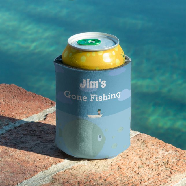 Rafraîchisseur Pour Canette Pêche au gros | Nom du père (Piscine in situ)