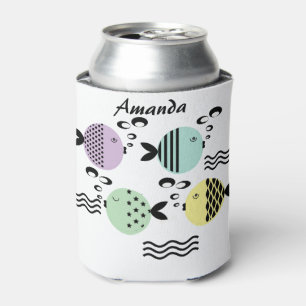 Rafraîchisseur Pour Canette Pêche sans mer abstrait scandinave marine moderne