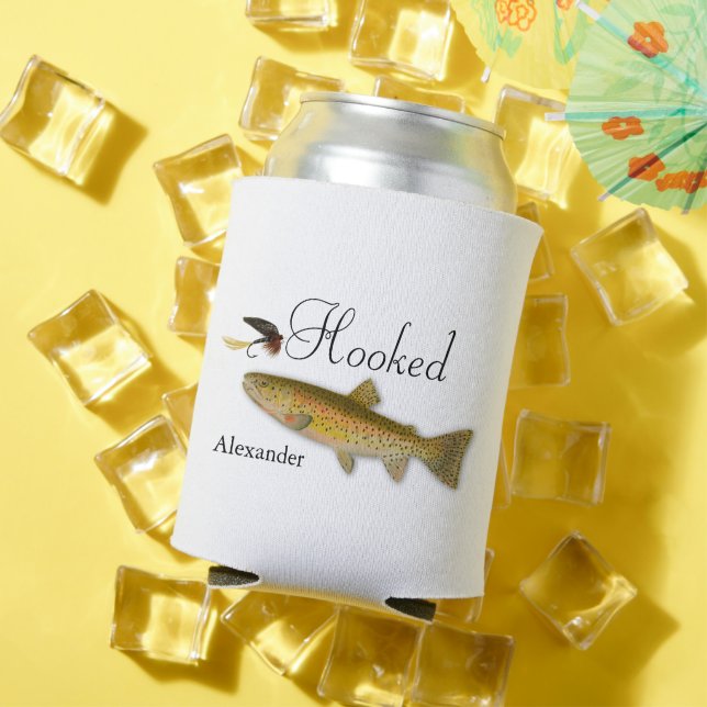 Rafraîchisseur Pour Canette Pêcheurs de type mouche (Été in situ)