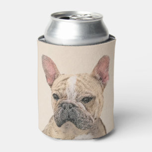 Rafraîchisseur Pour Canette Peinture de Bouledogue Français (Sable) - Original