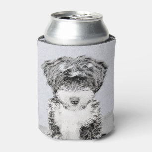 Rafraîchisseur Pour Canette Peinture Tibétaine Terrier - Cute Original Chien A