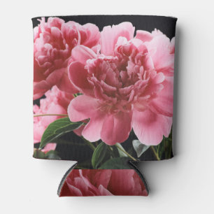 Rafraîchisseur Pour Canette Peony Bouquet Closeup : Rouge rose