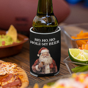 Rafraîchisseur Pour Canette Père Noël Christmas Ho Ho Hold my Beer